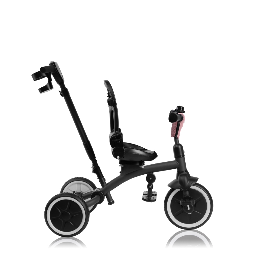Lionelo - Kids' Tricycle TRIS PLUS Pink Rose