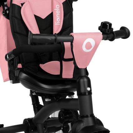 Lionelo - Kids' Tricycle TRIS PLUS Pink Rose