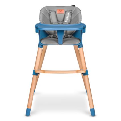 Lionelo - KOEN 2-in-1 Children's Dining Chair Blue Sky