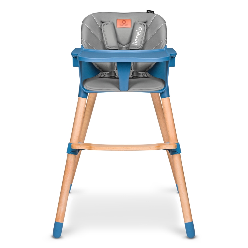 Lionelo - KOEN 2-in-1 Children's Dining Chair Blue Sky