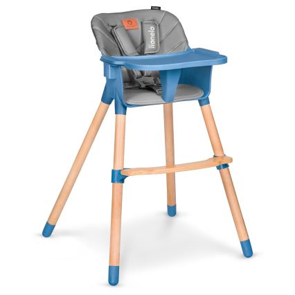 Lionelo - KOEN 2-in-1 Children's Dining Chair Blue Sky