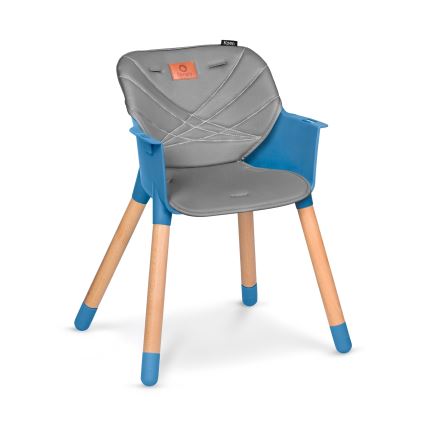 Lionelo - KOEN 2-in-1 Children's Dining Chair Blue Sky