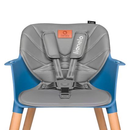 Lionelo - KOEN 2-in-1 Children's Dining Chair Blue Sky