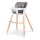 Lionelo - KOEN 2-in-1 Children's Highchair Grey Stone