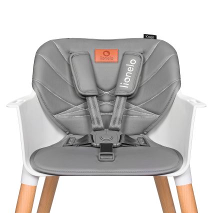 Lionelo - KOEN 2-in-1 Children's Highchair Grey Stone
