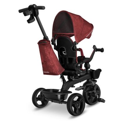 Lionelo - KORI Kids' Tricycle Red Burgundy
