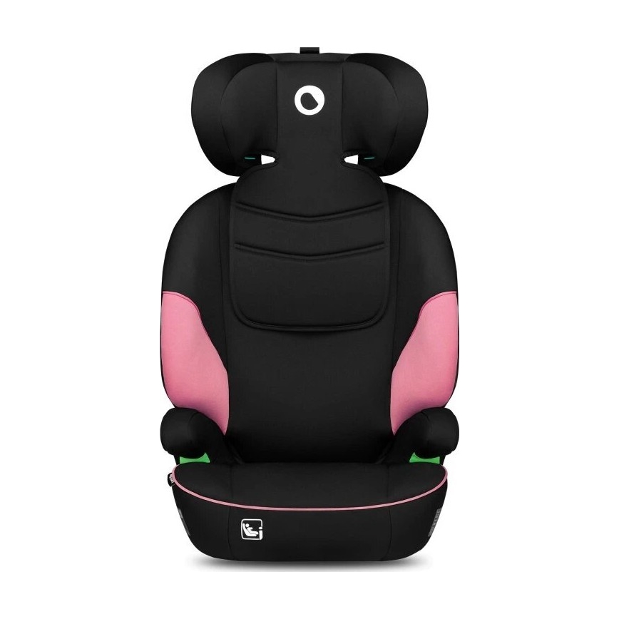 Lionelo - LARS i-Size Child Car Seat 100-150 cm Black/Pink