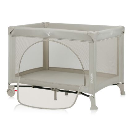 Lionelo - LAURA Travel Cot Beige Sand