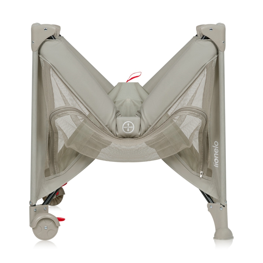 Lionelo - LAURA Travel Cot Beige Sand