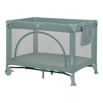 Lionelo - LAURA Travel Cot Green Sage
