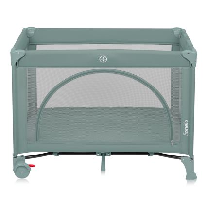 Lionelo - LAURA Travel Cot Green Sage