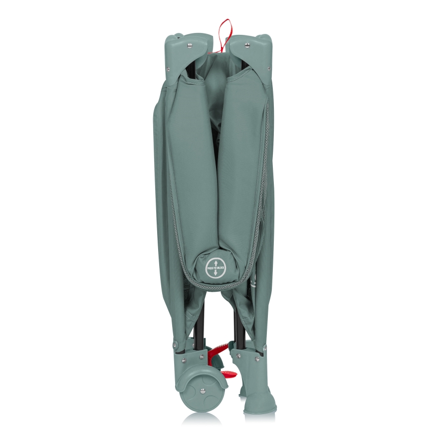 Lionelo - LAURA Travel Cot Green Sage