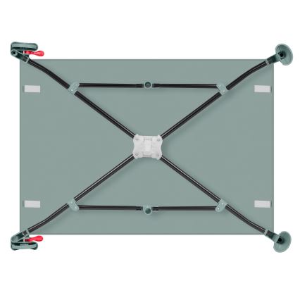 Lionelo - LAURA Travel Cot Green Sage
