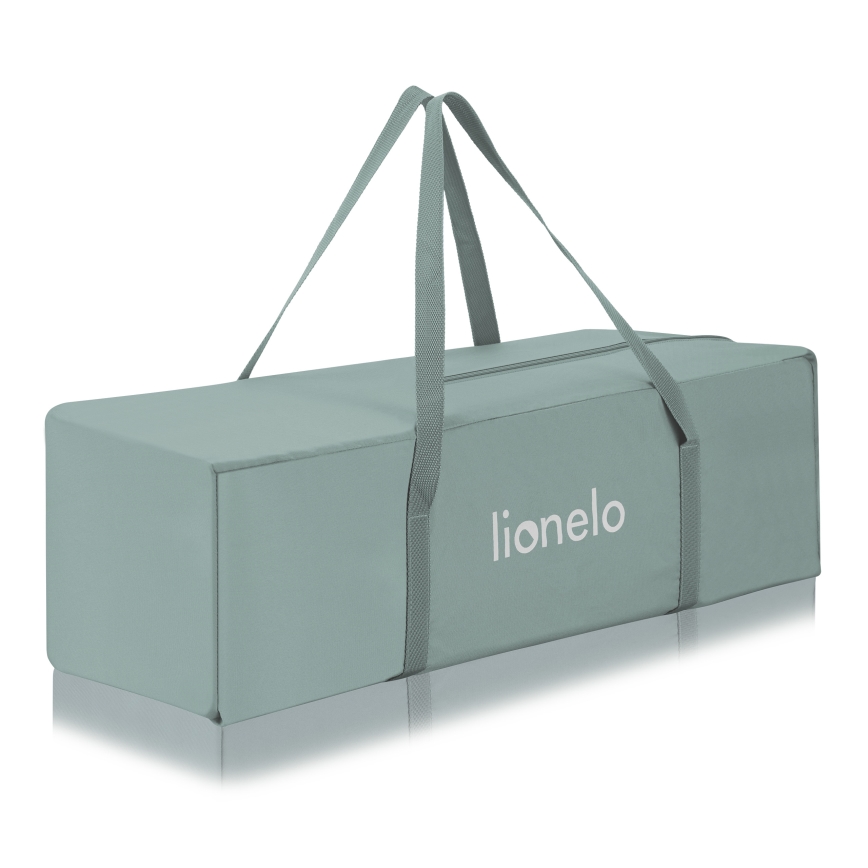 Lionelo - LAURA Travel Cot Green Sage