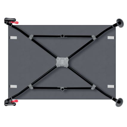 Lionelo - LAURA Travel Cot Grey Concrete