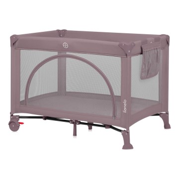 Lionelo - LAURA Travel Cot Pink Nude