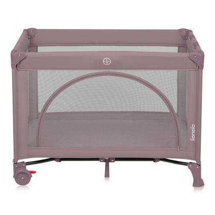 Lionelo - LAURA Travel Cot Pink Nude