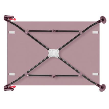 Lionelo - LAURA Travel Cot Pink Nude
