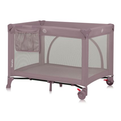 Lionelo - LAURA Travel Cot Pink Nude