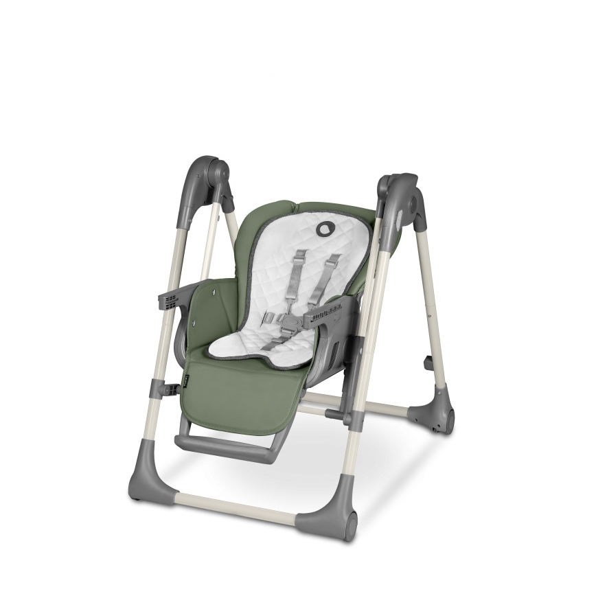 Lionelo - LAURICE Children's High Chair, Green Olive
