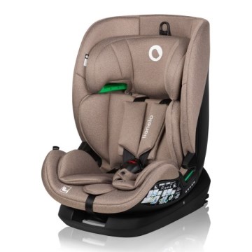 Lionelo - LAVENDER i-Size Car Seat with Rotating Base 76-150 cm Beige Latte