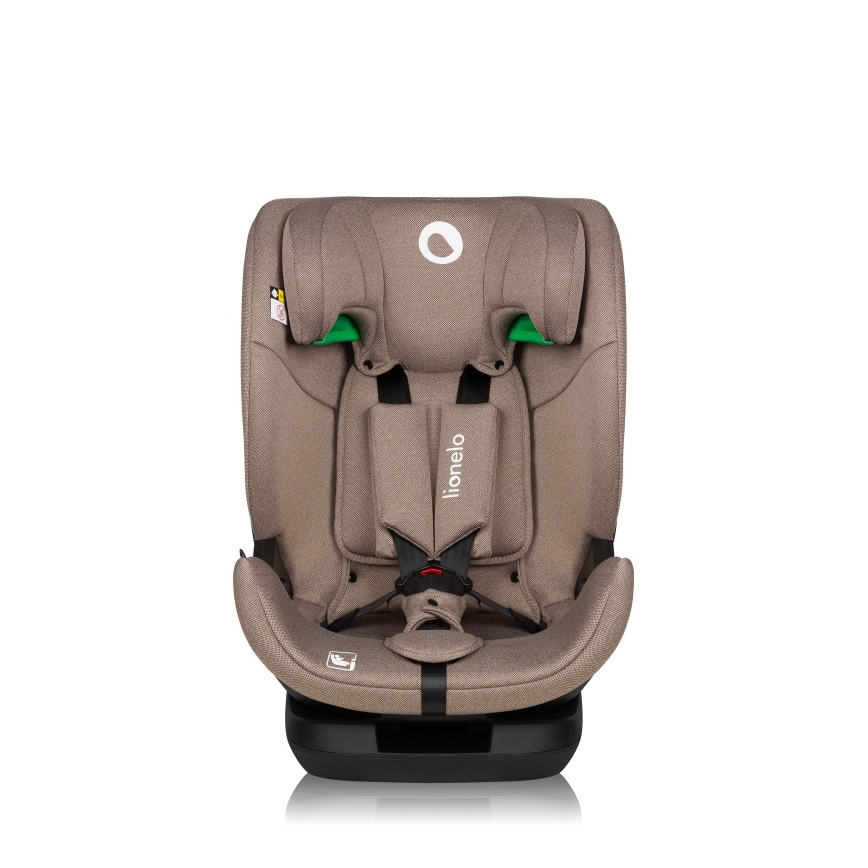 Lionelo - LAVENDER i-Size Car Seat with Rotating Base 76-150 cm Beige Latte