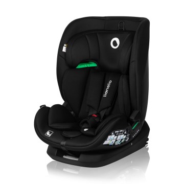 Lionelo - LAVENDER i-Size Rotating Car Seat with Base 76-150 cm Black Carbon