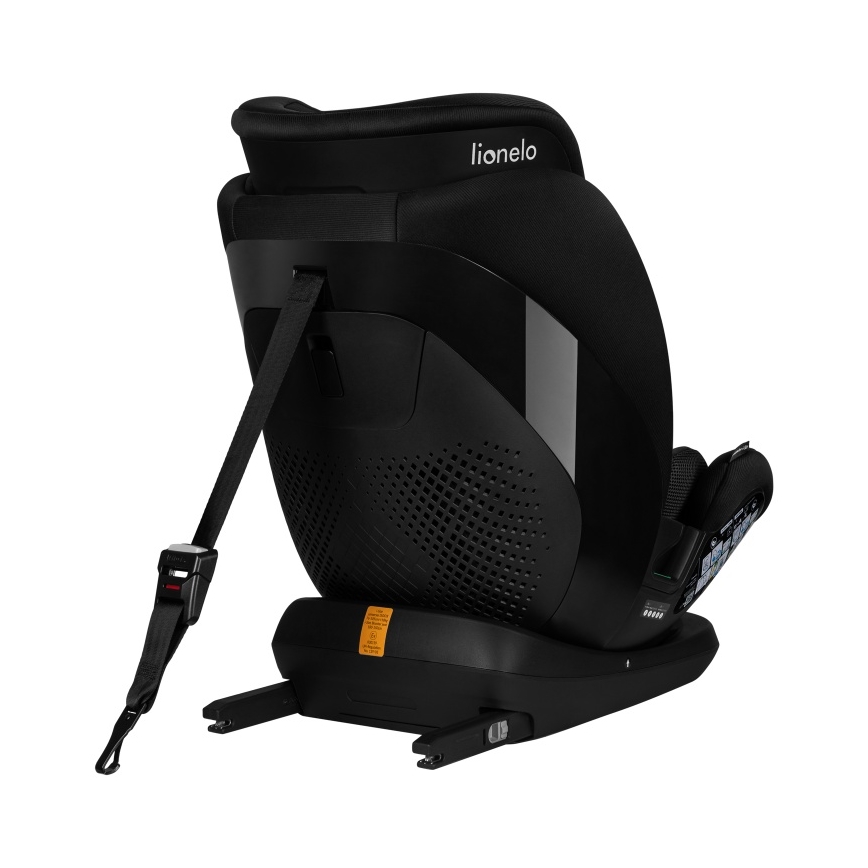 Lionelo - LAVENDER i-Size Rotating Car Seat with Base 76-150 cm Black Carbon