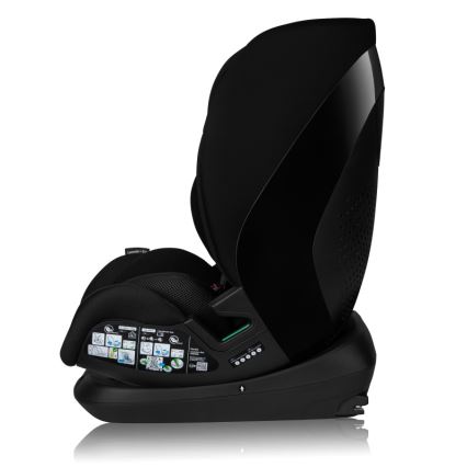 Lionelo - LAVENDER i-Size Rotating Car Seat with Base 76-150 cm Black Carbon