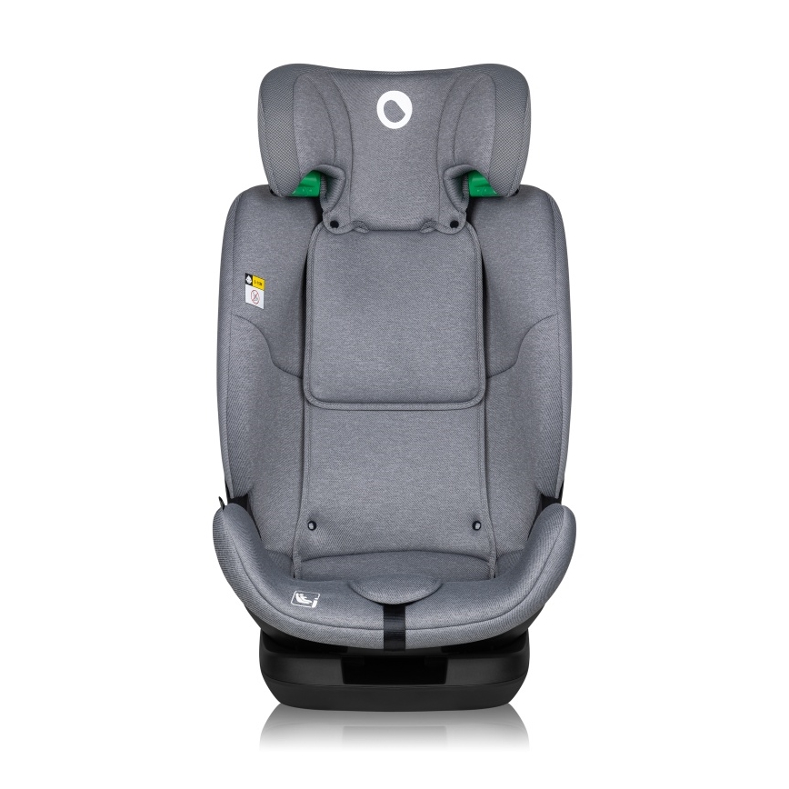 Lionelo - LAVENDER i-Size Rotating Car Seat with Base 76-150 cm Grey Stone