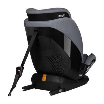 Lionelo - LAVENDER i-Size Rotating Car Seat with Base 76-150 cm Grey Stone