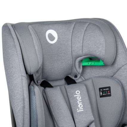 Lionelo - LAVENDER i-Size Rotating Car Seat with Base 76-150 cm Grey Stone