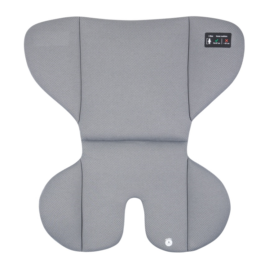 Lionelo - LAVENDER i-Size Rotating Car Seat with Base 76-150 cm Grey Stone