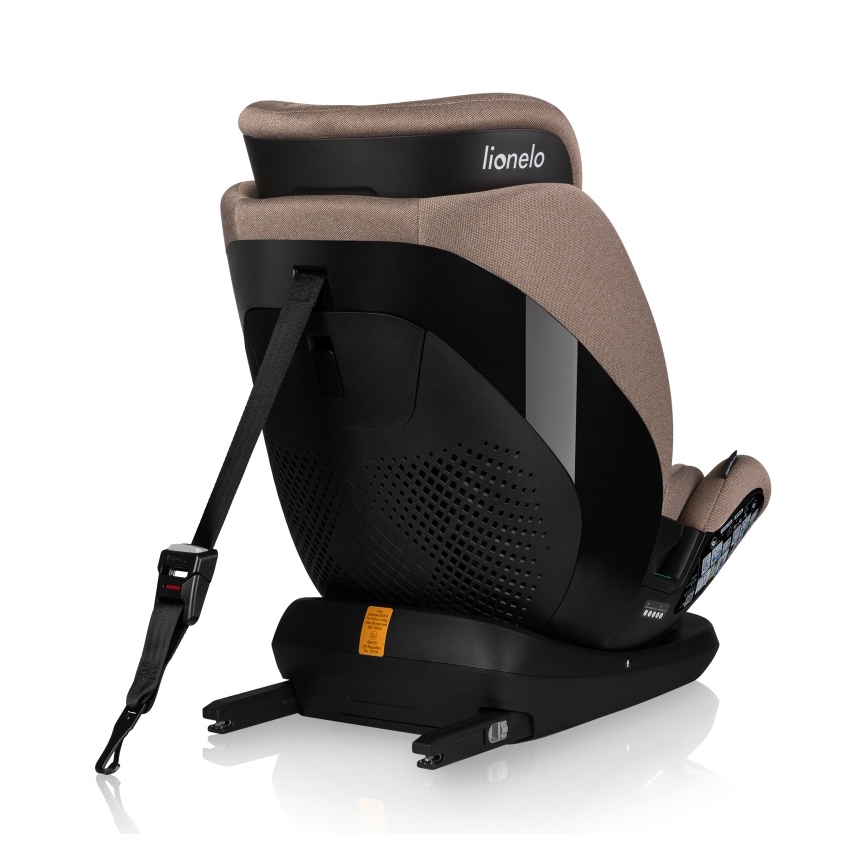 Lionelo - LAVENDER i-Size Swivel Car Seat with Base, 76-150 cm, Beige Latte