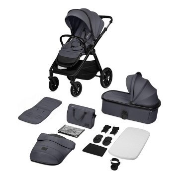 Lionelo - LAYLA 2-in-1 Convertible Stroller Grey Stone