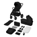 Lionelo - LAYLA 2-in-1 Stroller, Black Onyx