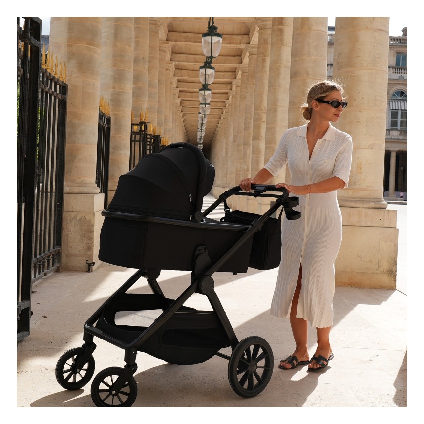 Lionelo - LAYLA 2-in-1 Stroller Black Onyx
