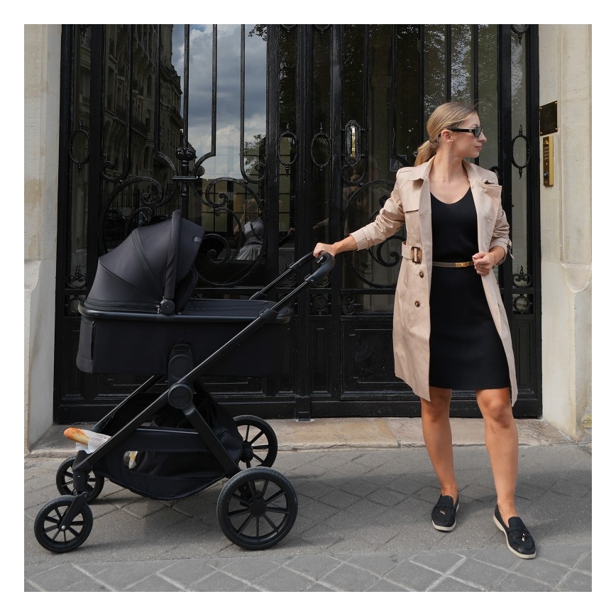 Lionelo - LAYLA 2-in-1 Stroller Black Onyx