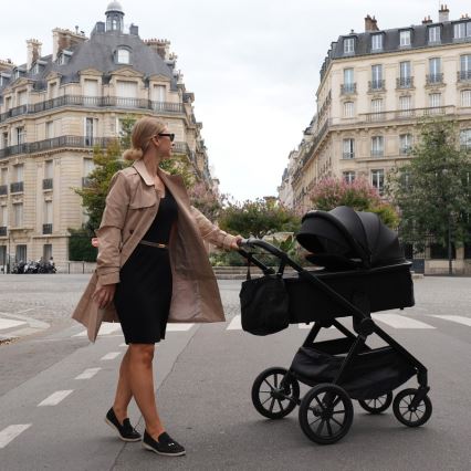 Lionelo - LAYLA 2-in-1 Stroller Black Onyx