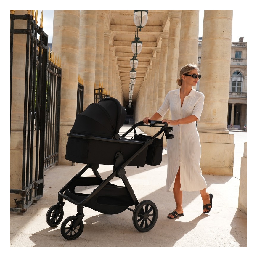 Lionelo - LAYLA 2-in-1 Stroller Black Onyx