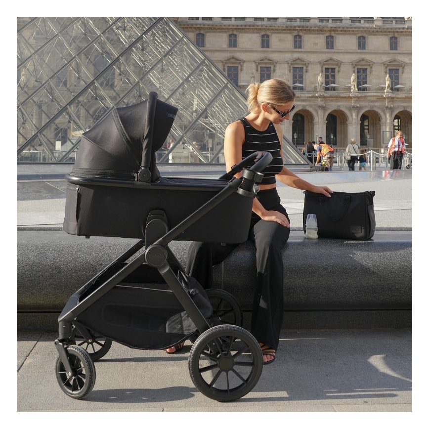 Lionelo - LAYLA 2-in-1 Stroller Black Onyx