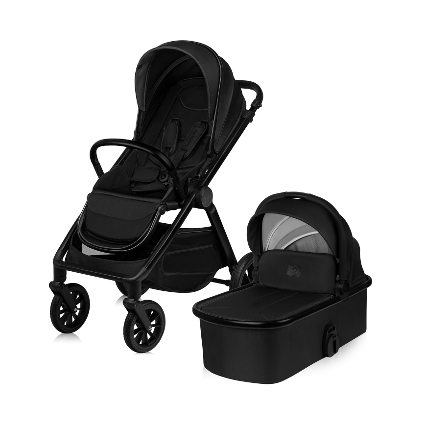 Lionelo - LAYLA 2-in-1 Stroller Black Onyx
