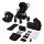 Lionelo - LAYLA 3-in-1 Combination Stroller, Black Onyx
