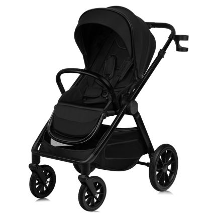 Lionelo - LAYLA 3-in-1 Combination Stroller, Black Onyx