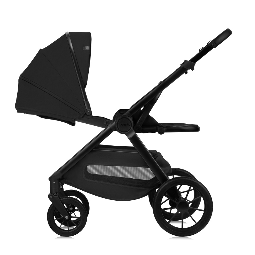 Lionelo - LAYLA 3-in-1 Combination Stroller, Black Onyx