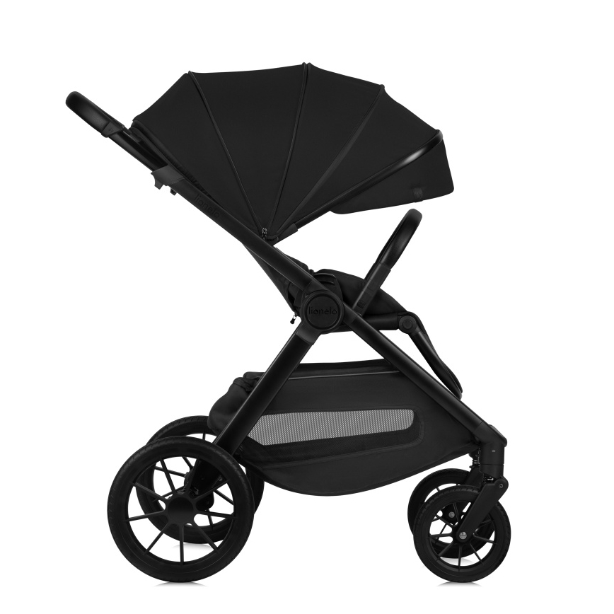 Lionelo - LAYLA 3-in-1 Combination Stroller, Black Onyx