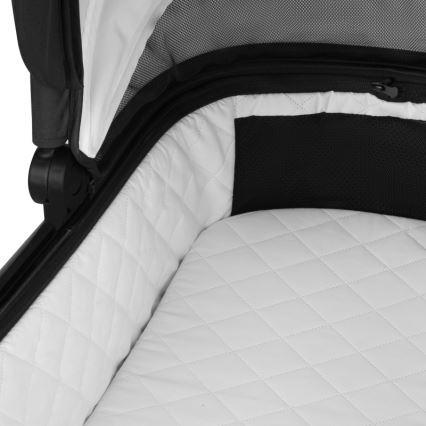 Lionelo - LAYLA 3-in-1 Combination Stroller, Black Onyx