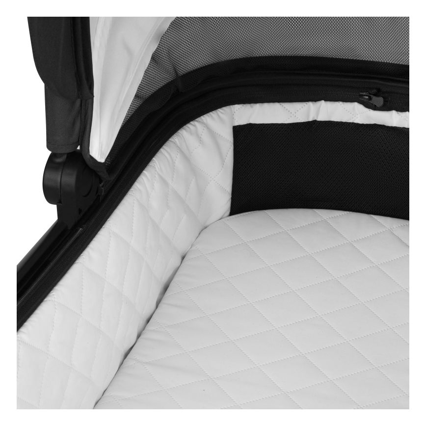 Lionelo - LAYLA 3-in-1 Combination Stroller, Black Onyx