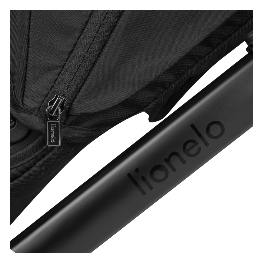 Lionelo - LAYLA 3-in-1 Combination Stroller, Black Onyx