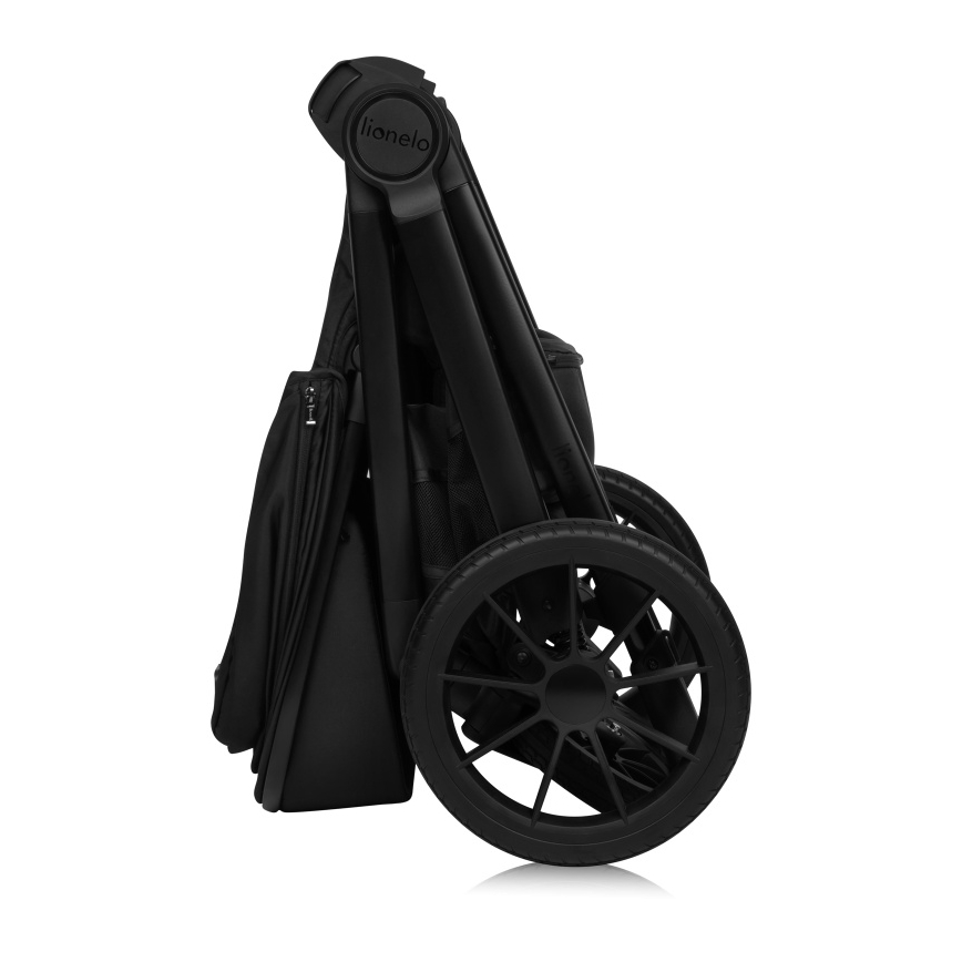 Lionelo - LAYLA 3-in-1 Combination Stroller, Black Onyx